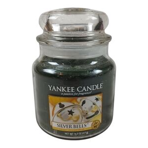 Yankee Candle Silver Bells 14.5oz Medium Jar Candle UNBURNED